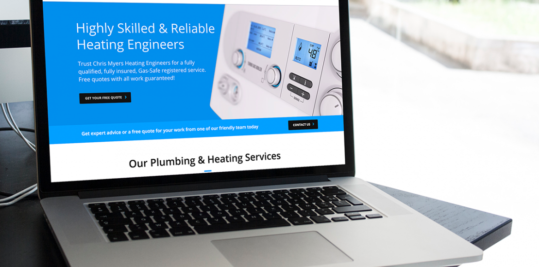 Chris Myers Heating Engineers Website